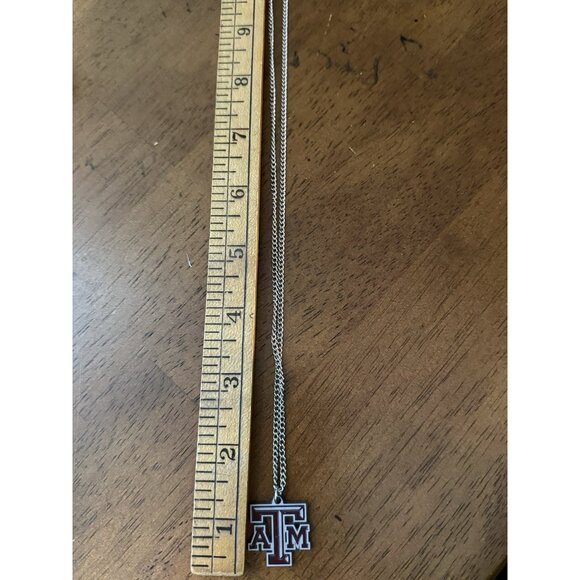 TEXAS A&M AGGIES LOGO PENDANT NECKLACE - Picture 4 of 4